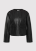 St. Agni Utility Cocoon Leather Bomber - Thumbnail 1