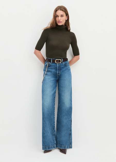 Fabiana Filippi Long Organza Shirt With Sequin Embroidery