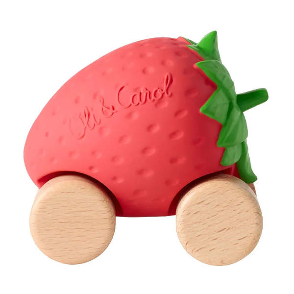 Oli & Carol Sweetie The Strawberry Baby Car - Red