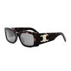 Celine CL40282U Triomphe 52A Sunglasses - Marrone - Thumbnail 2