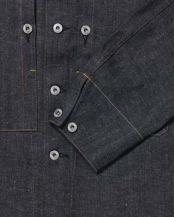 Taiga Takahashi Lot.715 French Navy Mechanic Jacket - Raw Indigo