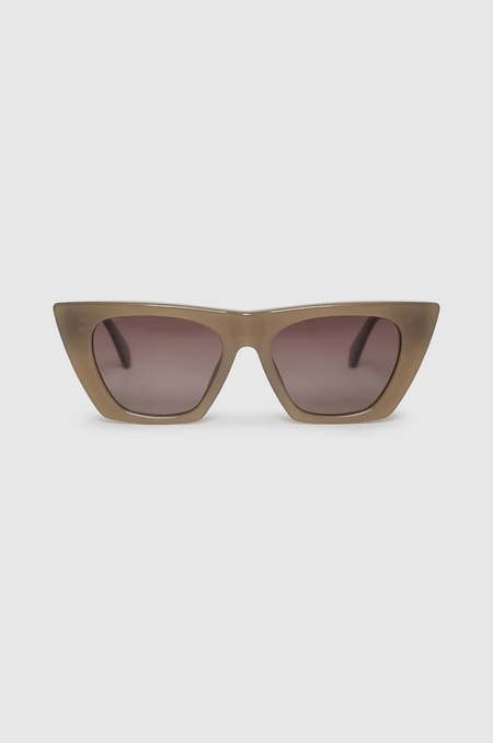 Anine Bing Indio Sunglasses - Black | Garmentory