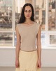Baserange Franca Top - Lata Beige - Thumbnail 1