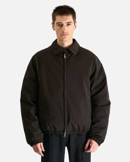 OUR LEGACY LOAN JACKET - BLACK MELTON | Garmentory