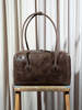 Marge Sherwood Soft Boston Bag - Veg Tan Leather - Thumbnail 8