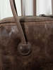 Marge Sherwood Soft Boston Bag - Veg Tan Leather - Thumbnail 12