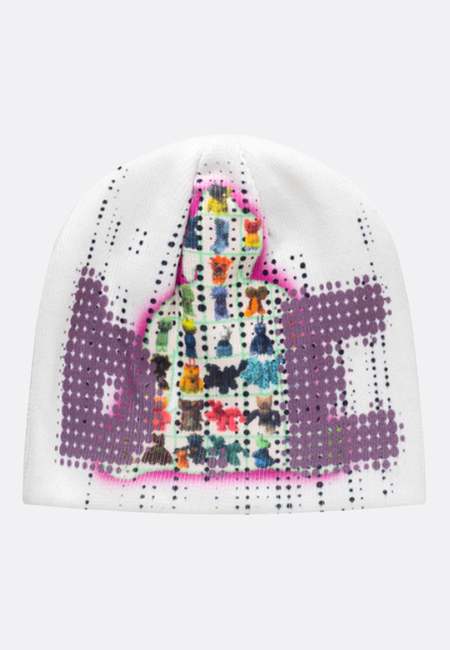 Misha & Puff Garter Hat - Peacock | Garmentory