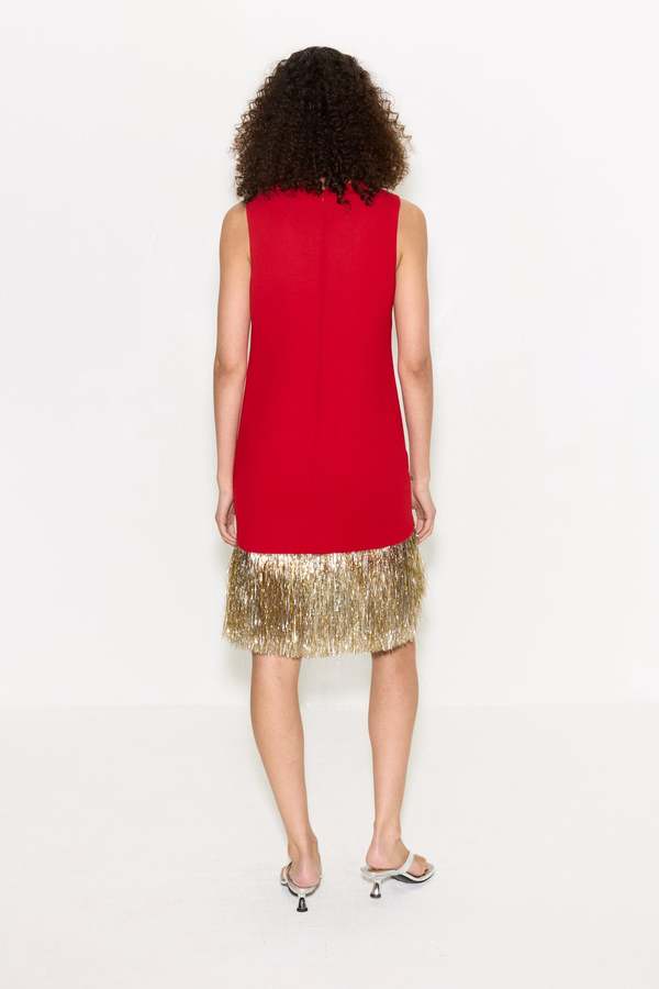 open lace back dress CLEARANCE