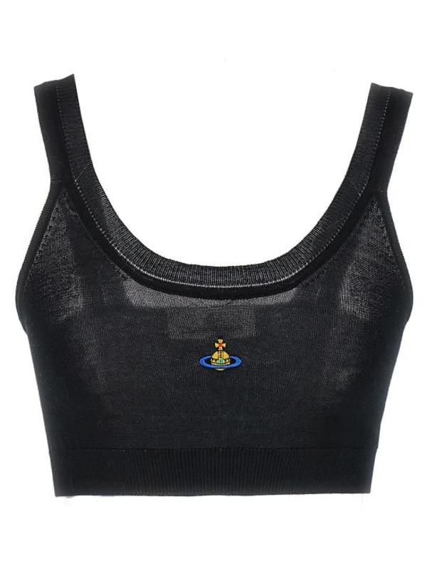 Vivienne Westwood Sleeveless T-shirt - Black