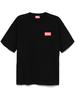 DIESEL Short Sleeve T-Shirt - Black - Thumbnail 1