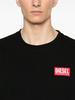 DIESEL Short Sleeve T-Shirt - Black - Thumbnail 3