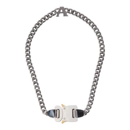 1017 ALYX 9SM Merge Candy Charm Necklace - Silver | Garmentory