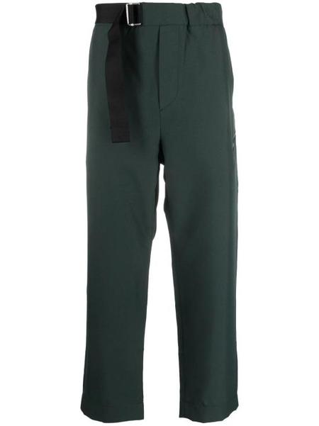 パンツ AURALEE LAMA SHETLAND WOOL TWEED SLACKS SPORTIVO [Lama shetland wool tweed slacks khaki]