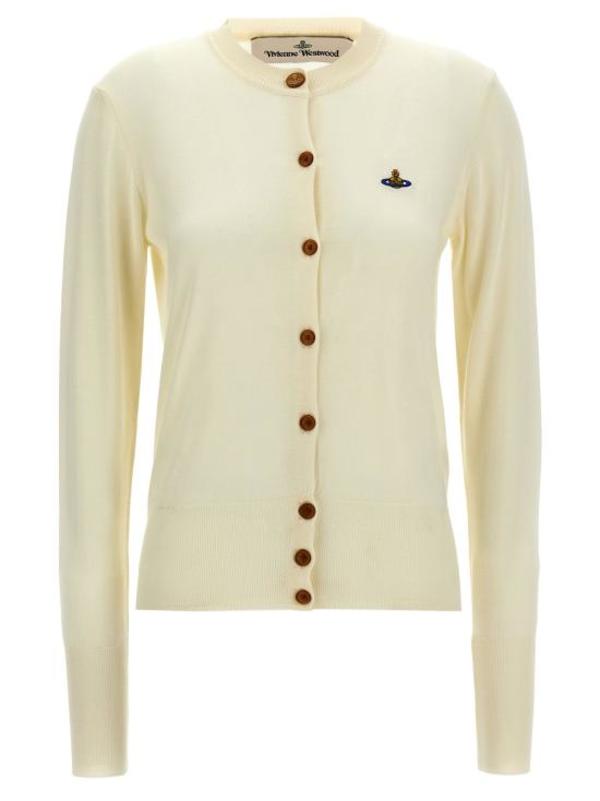 Vivienne Westwood 1803002PY001AA408 Cardigan - Cream