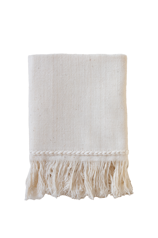 KD weave Natural Braid Detail Set of 2 Napkins