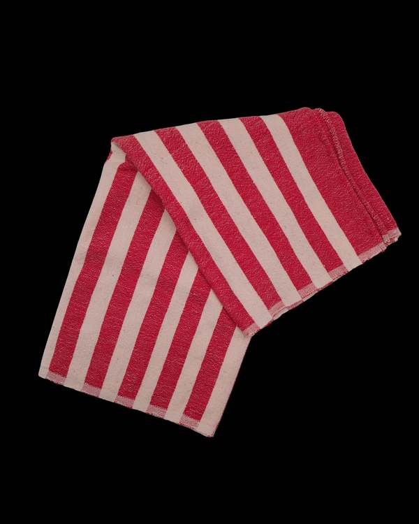 KD weave Towel - Red Stripe KD weave Towel - Red Stripe