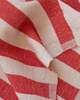 KD weave Towel - Red Stripe - Thumbnail 3