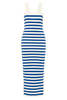 Posse Ari Dress - Blue Stripe - Thumbnail 4