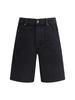 DIESEL Short Pants Shorts - Black - Thumbnail 1