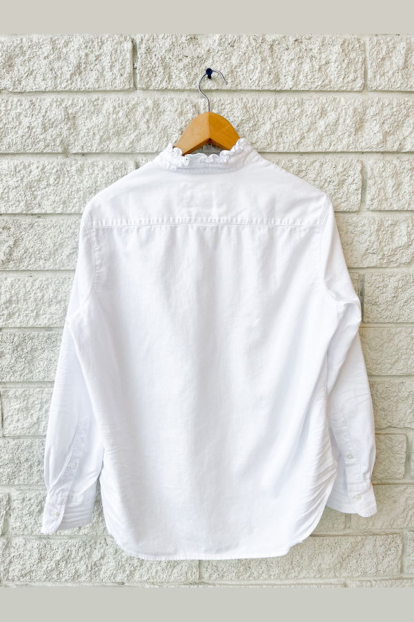 Frank & Eileen Relaxed Button-up Shirt - White