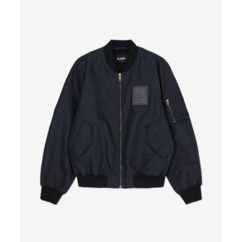 RAF SIMONS Bomber Jacket - Dark Blue | Garmentory