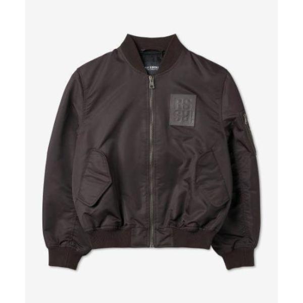 RAF SIMONS Bomber Jacket - Dark Brown | Garmentory
