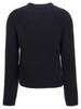 AMI Ami Sweater - Dark Navy - Thumbnail 2