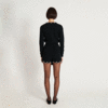 Rachel Antonoff Cupcake Cardigan - Black - Thumbnail 4