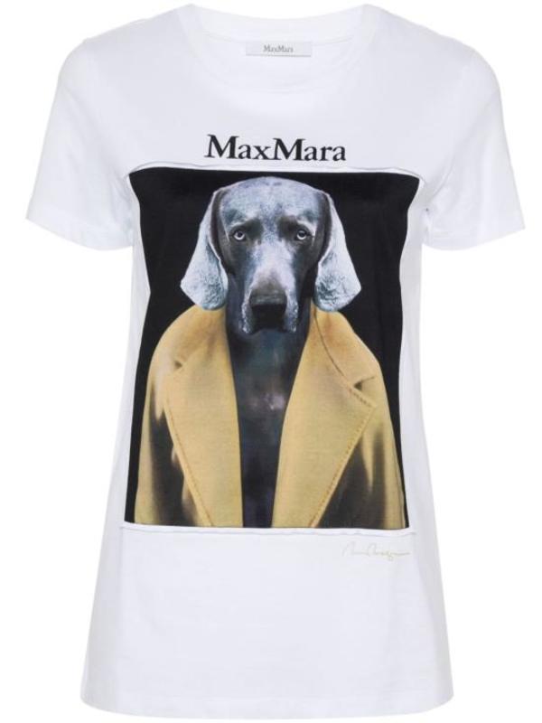 MAX MARA Short Sleeve Top - Caramello