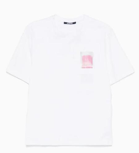 Jacquemus Le T-Shirt Venice Palm Tree - Beige | Garmentory
