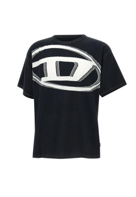 DIESEL◆T-Lison Tシャツ DIESEL T-Lison Print Cotton T-Shirt in Gray | Lyst
