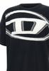 DIESEL Short Sleeve Tee - Black - Thumbnail 5