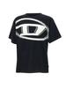 DIESEL Short Sleeve Tee - Black - Thumbnail 6