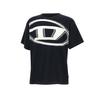 DIESEL Short Sleeve Tee - Black - Thumbnail 7