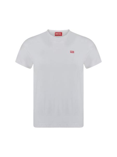 Courrèges Bumpy Contrast Jersey T-shirt - Black/White