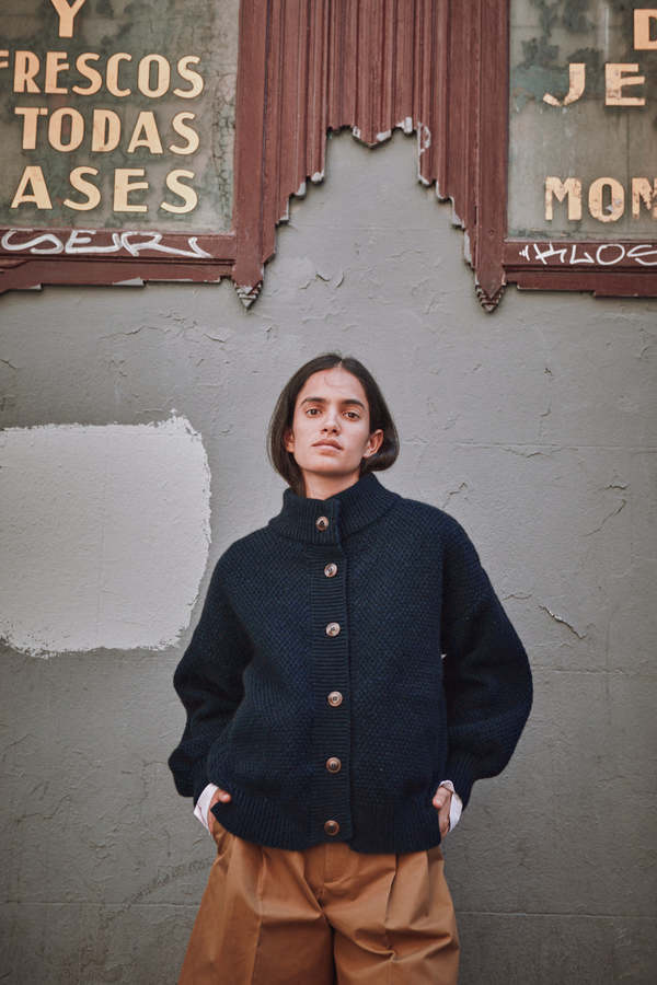 L'ENVERS George High-Neck Cardigan Jacket