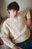 L'ENVERS Roger Irish Sweater Merino Wool - Thumbnail 1