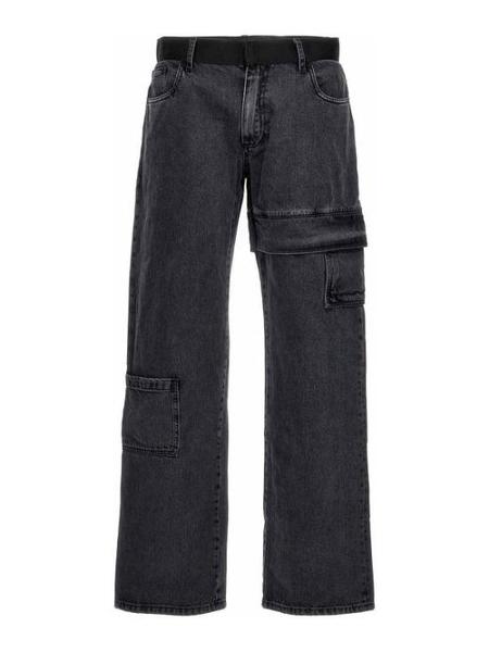 1017 ALYX 9SM Classic Jeans With Keychain - Black | Garmentory