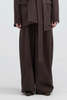 YEHUAFAN Wool and Silk Pants - Thumbnail 1