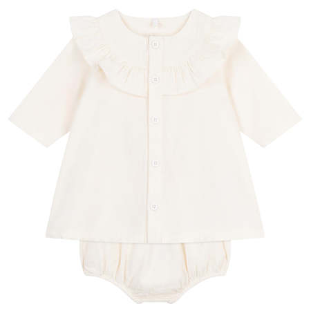 kids Misha & Puff Rib Longies - Rose Gold | Garmentory