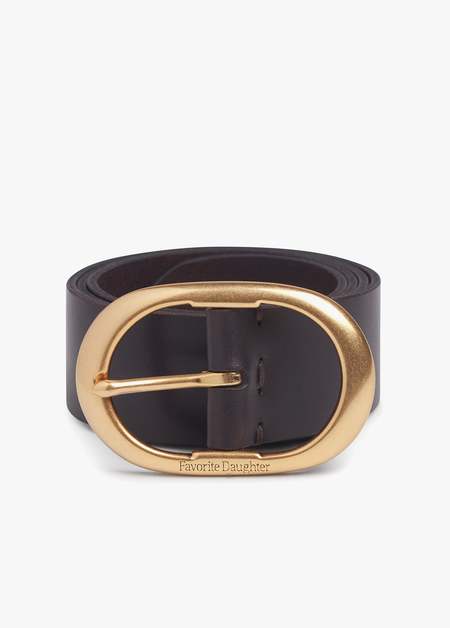 小物 Paul Harnden Shoemakers Leather Belt Pre-Loved Paul Harnden Shoemakers Black Leather Belt