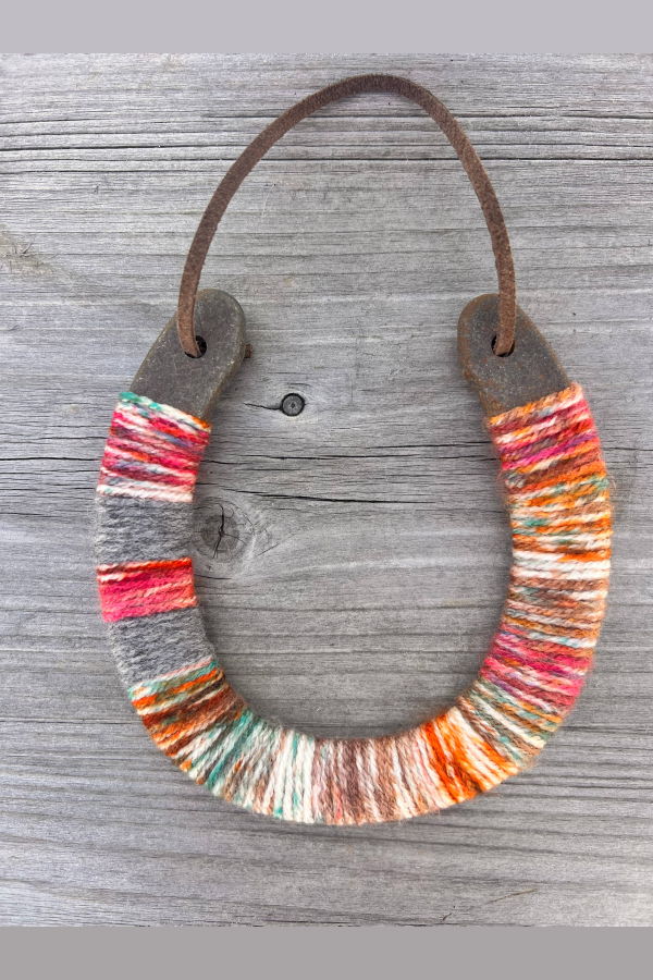 Bear + Scout Upcycled Lucky Horseshoes Decor