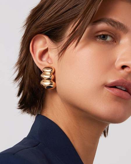アクセサリー Jenny Bird Layla Drop Earrings Jenny Bird Layla Drop Earring - 14k gold dipped brass