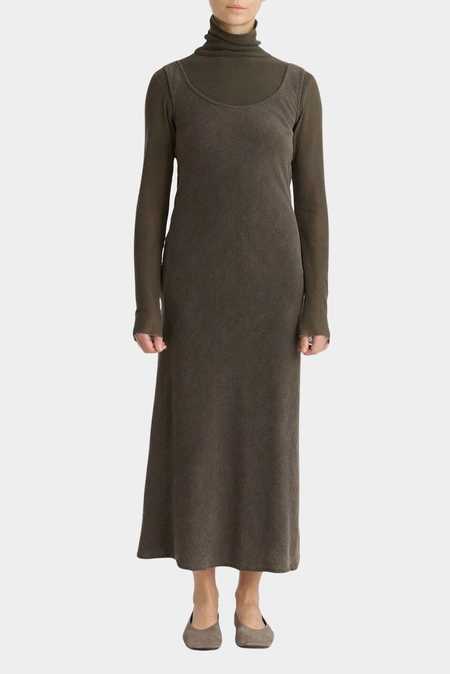 Baserange Clavo Dress - Blue Black | Garmentory