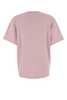 Kenzo Melange Pink Cotton Oversize T-shirt - Rose - Thumbnail 2