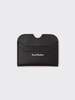 Acne Studios Leather Card Holder - Black - Thumbnail 1