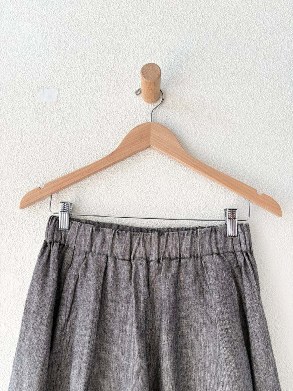 Apuntob Linen Wool Wide Leg Pants - Image 5 of 5