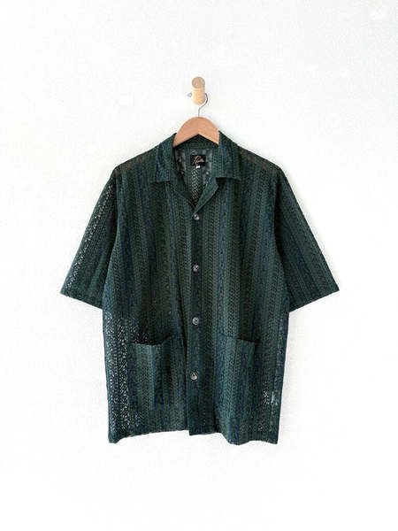 Needles Papillon Embroidered Cowboy Jacket - Black | Garmentory