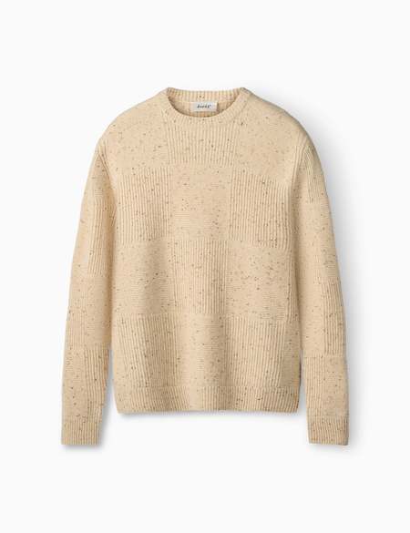 スウェット・トレーナー Sacai Sacai Gonz Multi Patch Nylon Twill X Knit Sweater sacai Gonz Multi Patch Nylon Twill X Knit Sweater - Black
