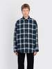 Acne Studios Button-Up Shirt - Navy Multi - Thumbnail 1
